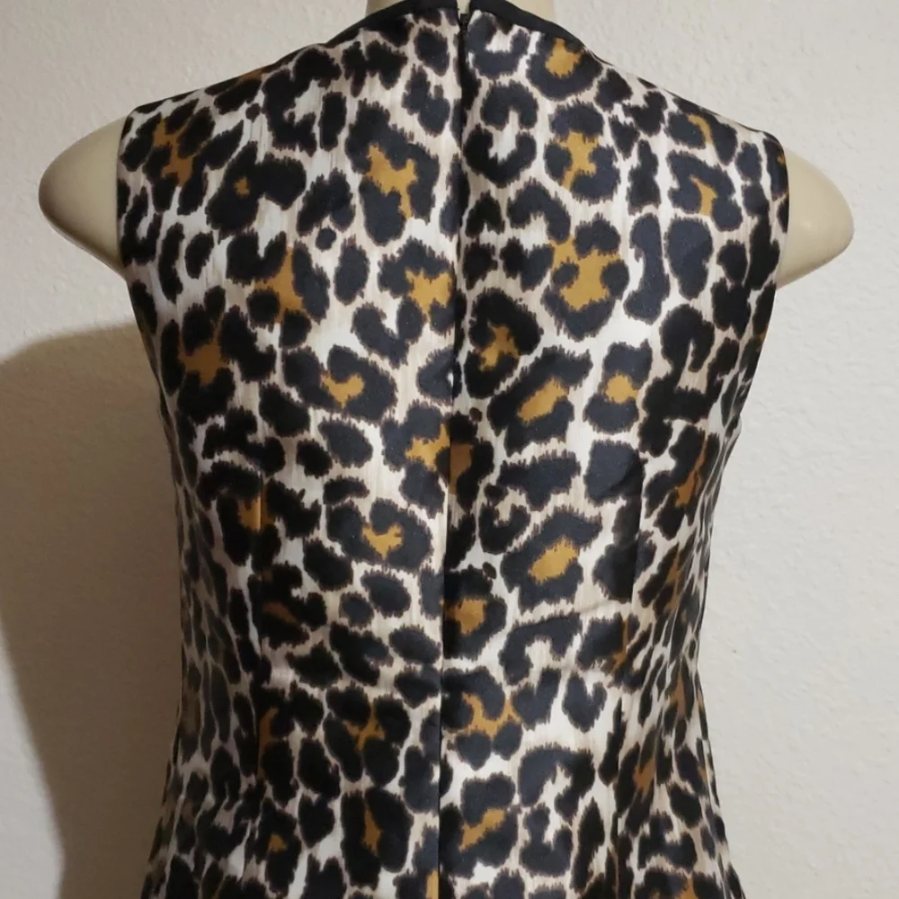 J. Crew  Animal print Mini Dress - Picture 7 of 7